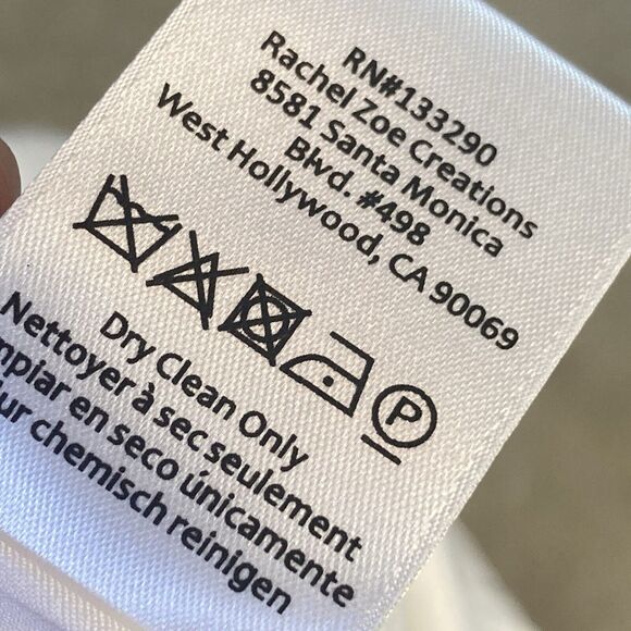 Rachel Zoe Jumpsuit Womens 8 White Bridgette Sleeveless‎ Wide Leg Day Party - Picture 11 of 12